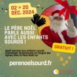 Visuel Père Noël sourd